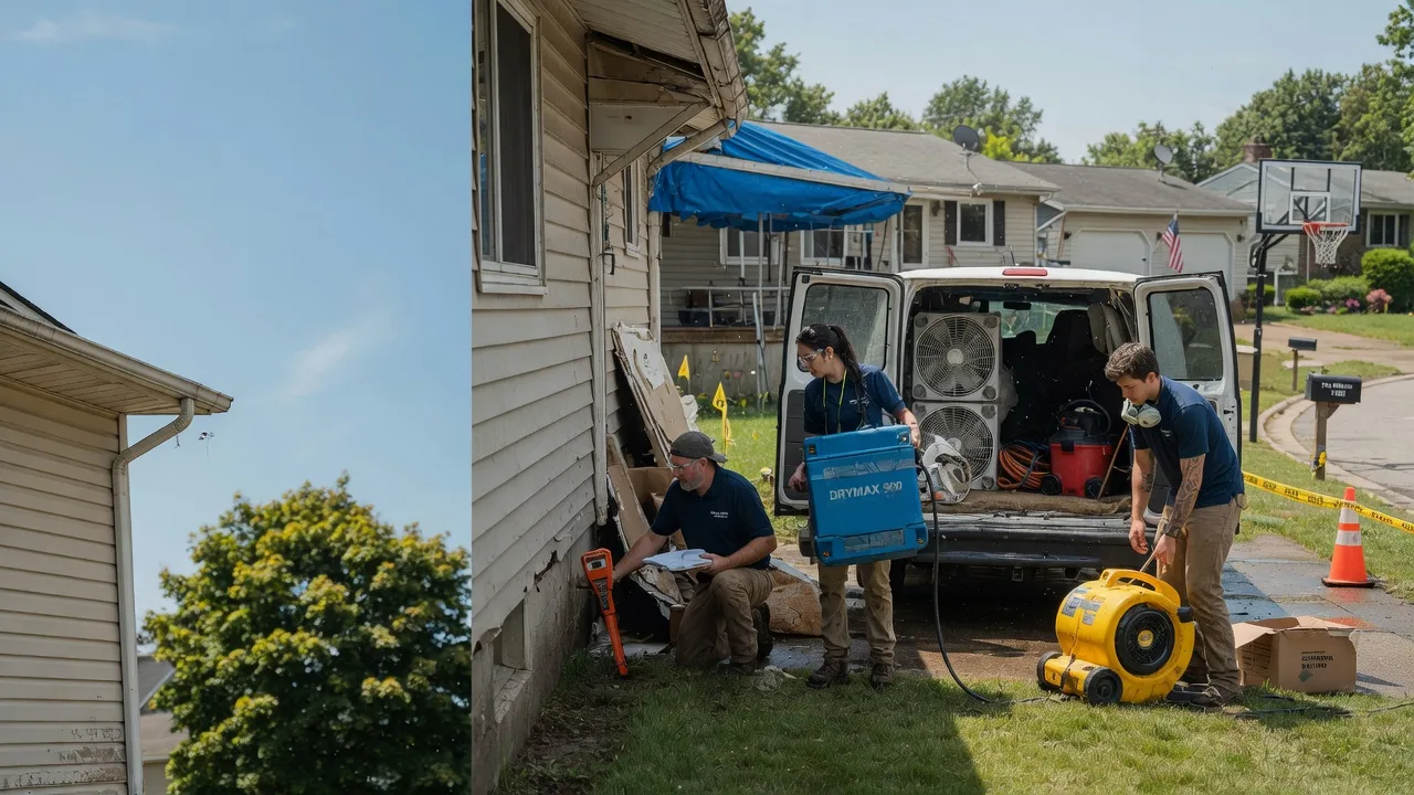 Ceiling Leak Cleanup in West Bend, IA near me